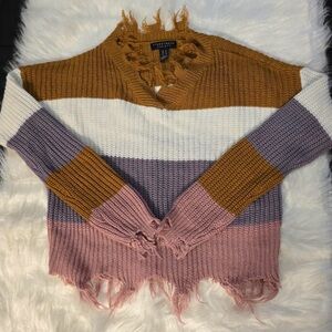 Streetwear Society Women’s Striped Sweater size M